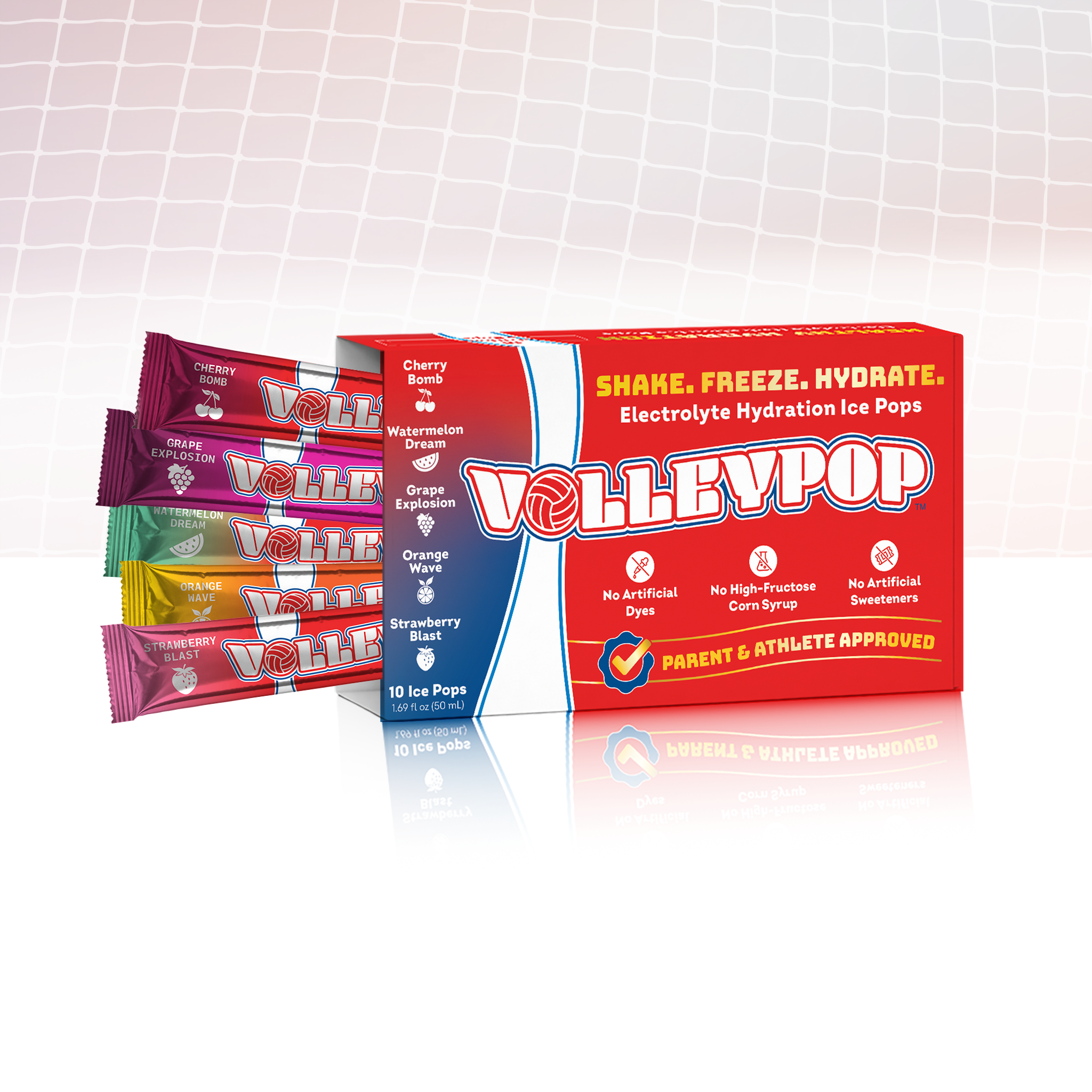 VolleyPops 1 Case - 33 Boxes